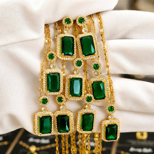 Crystal Drop Necklace