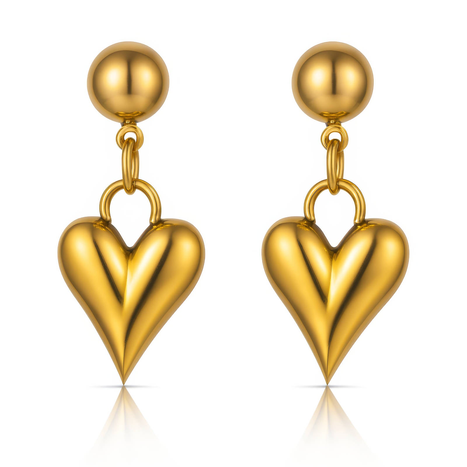 Kids Heart Earrings #8959