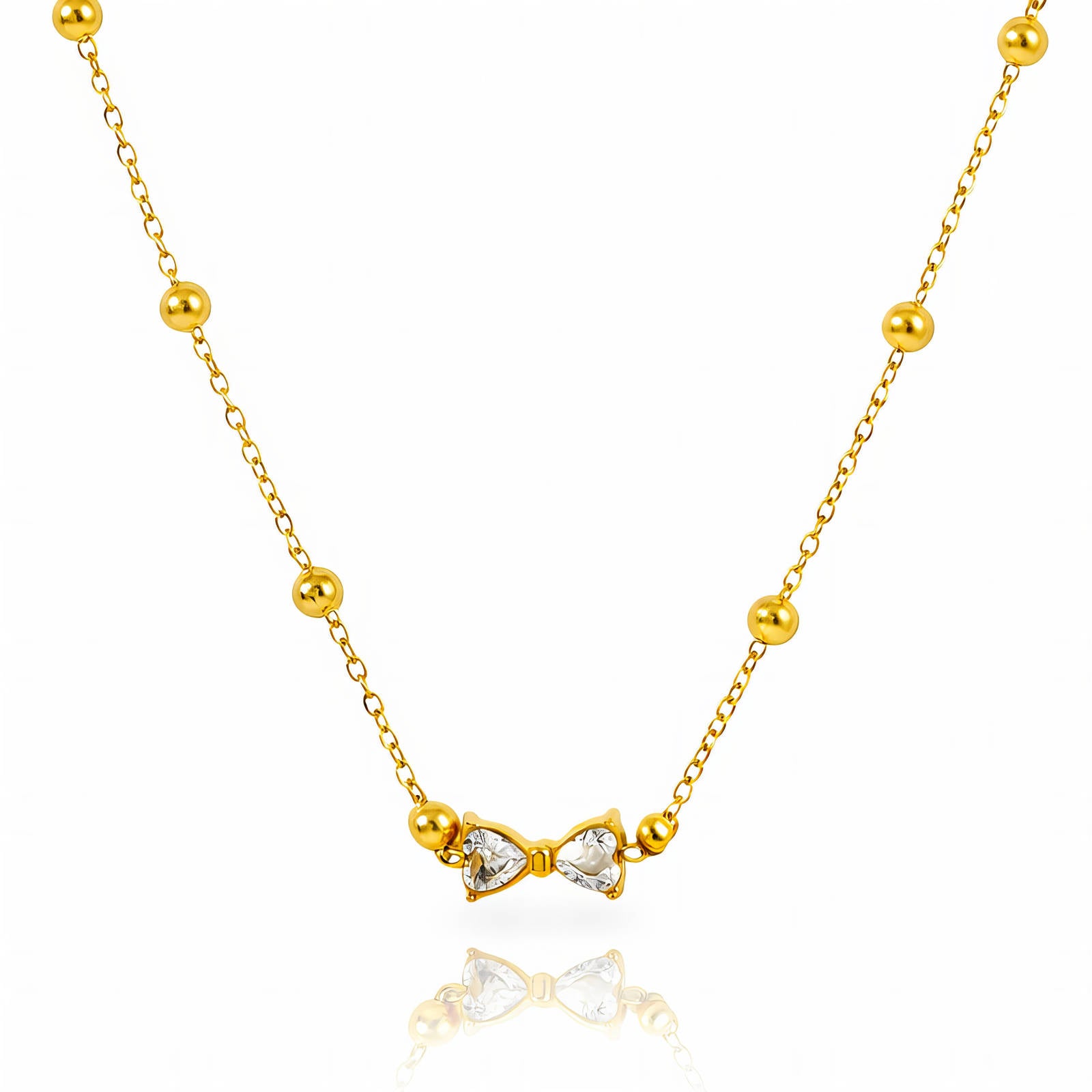 Bow Necklace  #9125