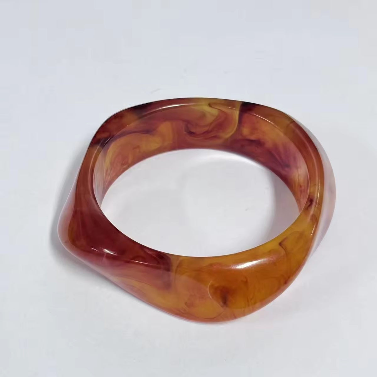 Irregular Shaped Acrylic Resin Bangles