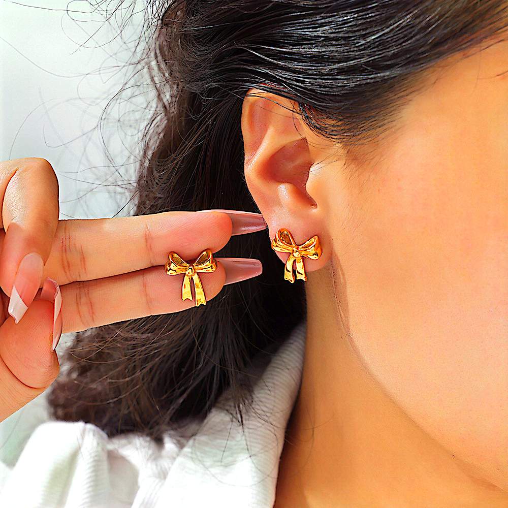 Bow Earrings #1476